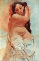 La coiffur 1906 Desnudo abstracto